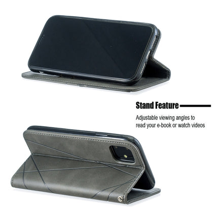 Rhombus Texture Horizontal Flip Magnetic Leather Case with Holder & Card Slots & Wallet, For iPhone 11
