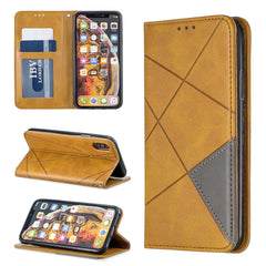 Rhombus Texture Horizontal Flip Magnetic Leather Case with Holder & Card Slots & Wallet, For iPhone 11 Pro, For iPhone 11 Pro Max, For iPhone 11, For iPhone XS / X, For iPhone XS Max