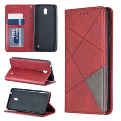 Rhombus Texture Horizontal Flip Magnetic Leather Case with Holder & Card Slots & Wallet, For Nokia 1 Plus, For Nokia 4.2, For Nokia 3.2, For Nokia 2.2