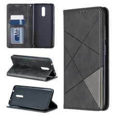 Rhombus Texture Horizontal Flip Magnetic Leather Case with Holder & Card Slots & Wallet, For Nokia 1 Plus, For Nokia 4.2, For Nokia 3.2, For Nokia 2.2