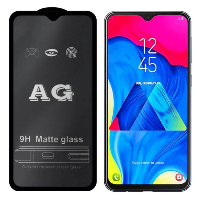 25 PCS AG Matte Frosted Full Cover Tempered Glass, For Galaxy A6 (2018), For Galaxy A6+ (2018), For Galaxy A7 (2018), For Galaxy M10, For Galaxy M20, For Galaxy J2 Core, For Galaxy A20, For Galaxy A30 & A50, For Galaxy A8 (2018), For Galaxy A8+ (2018)�...
