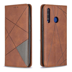 Rhombus Texture Horizontal Flip Magnetic Leather Case with Holder & Card Slots & Wallet, For Huawei P Smart Z / Y9 Prime (2019), For Huawei P Smart 2019 / Honor 10 Lite, For Huawei P Smart+ 2019 / Honor 10i (Honor 20 lite), For Huawei P Smart (Enjoy 7S)