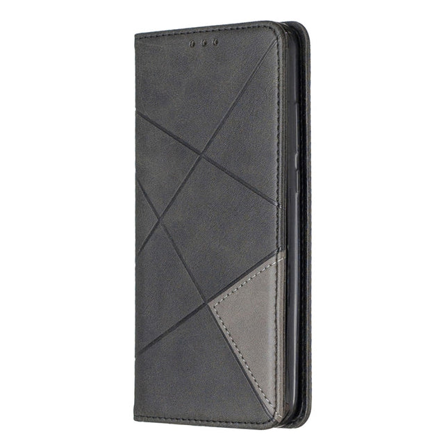 Rhombus Texture Horizontal Flip Magnetic Leather Case with Holder & Card Slots & Wallet, For Huawei P Smart+ 2019 / Honor 10i (Honor 20 lite), For Huawei Y7 (2019) / Y7 Prime (2019)