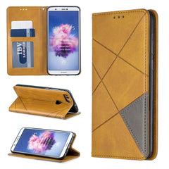 Rhombus Texture Horizontal Flip Magnetic Leather Case with Holder & Card Slots & Wallet, For Huawei P Smart Z / Y9 Prime (2019), For Huawei P Smart 2019 / Honor 10 Lite, For Huawei P Smart+ 2019 / Honor 10i (Honor 20 lite), For Huawei P Smart (Enjoy 7S)