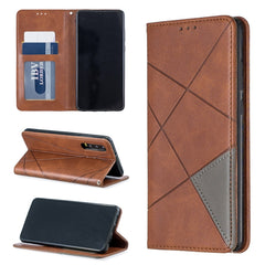 Rhombus Texture Horizontal Flip Magnetic Leather Case with Holder & Card Slots & Wallet, For Huawei P Smart Z / Y9 Prime (2019), For Huawei P Smart 2019 / Honor 10 Lite, For Huawei P Smart+ 2019 / Honor 10i (Honor 20 lite), For Huawei P Smart (Enjoy 7S)