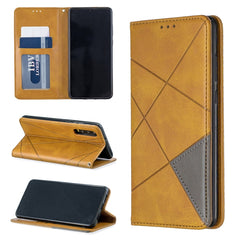 Rhombus Texture Horizontal Flip Magnetic Leather Case with Holder & Card Slots & Wallet, For Huawei P Smart Z / Y9 Prime (2019), For Huawei P Smart 2019 / Honor 10 Lite, For Huawei P Smart+ 2019 / Honor 10i (Honor 20 lite), For Huawei P Smart (Enjoy 7S)