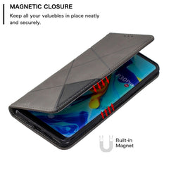 Rhombus Texture Horizontal Flip Magnetic Leather Case with Holder & Card Slots & Wallet, For Huawei P30 Pro, For Huawei P30 lite / nova 4e, For Huawei P20 lite (2019) / nova 5i, For Huawei P20 lite / nova 3e, For Huawei Y5 (2019) / Honor 8S