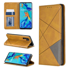 Rhombus Texture Horizontal Flip Magnetic Leather Case with Holder & Card Slots & Wallet, For Huawei P30 Pro, For Huawei P30 lite / nova 4e, For Huawei P20 lite (2019) / nova 5i, For Huawei P20 lite / nova 3e, For Huawei Y5 (2019) / Honor 8S