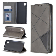 Rhombus Texture Horizontal Flip Magnetic Leather Case with Holder & Card Slots & Wallet, For Huawei P30 Pro, For Huawei P30 lite / nova 4e, For Huawei P20 lite (2019) / nova 5i, For Huawei P20 lite / nova 3e, For Huawei Y5 (2019) / Honor 8S