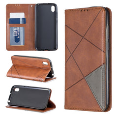 Rhombus Texture Horizontal Flip Magnetic Leather Case with Holder & Card Slots & Wallet, For Huawei P30 Pro, For Huawei P30 lite / nova 4e, For Huawei P20 lite (2019) / nova 5i, For Huawei P20 lite / nova 3e, For Huawei Y5 (2019) / Honor 8S