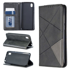 Rhombus Texture Horizontal Flip Magnetic Leather Case with Holder & Card Slots & Wallet, For Huawei P30 Pro, For Huawei P30 lite / nova 4e, For Huawei P20 lite (2019) / nova 5i, For Huawei P20 lite / nova 3e, For Huawei Y5 (2019) / Honor 8S