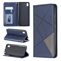 Rhombus Texture Horizontal Flip Magnetic Leather Case with Holder & Card Slots & Wallet, For Huawei P30 Pro, For Huawei P30 lite / nova 4e, For Huawei P20 lite (2019) / nova 5i, For Huawei P20 lite / nova 3e, For Huawei Y5 (2019) / Honor 8S