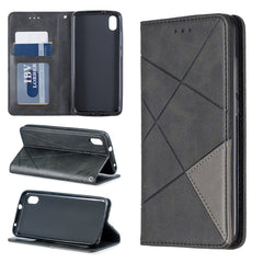 Rhombus Texture Horizontal Flip Magnetic Leather Case with Holder & Card Slots & Wallet, For Xiaomi Redmi 7A, For Xiaomi Redmi 7, For Xiaomi Redmi Note 7