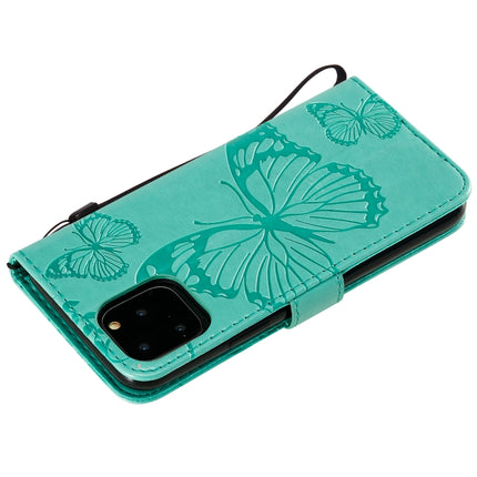 Pressed Printing Butterfly Pattern Horizontal Flip PU Leather Case with Holder & Card Slots & Wallet & Lanyard, For iPhone 11 Pro, For iPhone 11, For iPhone 11 Pro Max