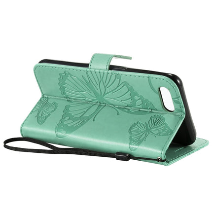 Pressed Printing Butterfly Pattern Horizontal Flip PU Leather Case with Holder & Card Slots & Wallet & Lanyard, For OPPO A1K / C2, For Vivo Y93 / Y91 / Y95, For Huawei P20 Lite 2019 / Nova 5i