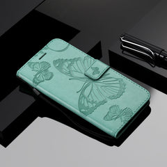 Pressed Printing Butterfly Pattern Horizontal Flip PU Leather Case with Holder & Card Slots & Wallet & Lanyard, For OPPO A1K / C2, For Vivo Y93 / Y91 / Y95, For Huawei P20 Lite 2019 / Nova 5i