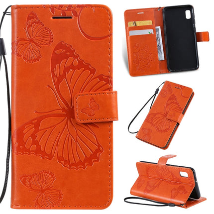 Pressed Printing Butterfly Pattern Horizontal Flip PU Leather Case with Holder & Card Slots & Wallet & Lanyard, For Huawei P Smart Z / Y9 Prime 2019, For Galaxy A80, For Galaxy Note 10+ / 10 Pro