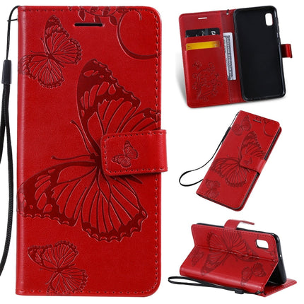Pressed Printing Butterfly Pattern Horizontal Flip PU Leather Case with Holder & Card Slots & Wallet & Lanyard, For Huawei P Smart Z / Y9 Prime 2019, For Galaxy A80, For Galaxy Note 10+ / 10 Pro
