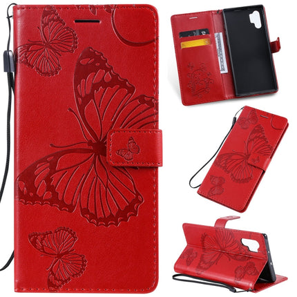 Pressed Printing Butterfly Pattern Horizontal Flip PU Leather Case with Holder & Card Slots & Wallet & Lanyard, For Huawei P Smart Z / Y9 Prime 2019, For Galaxy A80, For Galaxy Note 10+ / 10 Pro