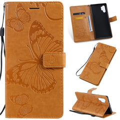 Pressed Printing Butterfly Pattern Horizontal Flip PU Leather Case with Holder & Card Slots & Wallet & Lanyard, For Galaxy Note 10+ / 10 Pro, For Galaxy Note 10, For Xiaomi Mi 9T & Mi 9T Pro & Redmi K20 & K20 Pro, For Galaxy A10e