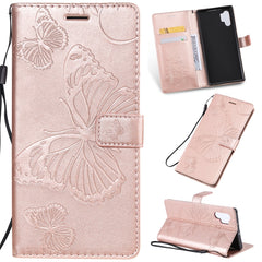 Pressed Printing Butterfly Pattern Horizontal Flip PU Leather Case with Holder & Card Slots & Wallet & Lanyard, For Galaxy Note 10+ / 10 Pro, For Galaxy Note 10, For Xiaomi Mi 9T & Mi 9T Pro & Redmi K20 & K20 Pro, For Galaxy A10e