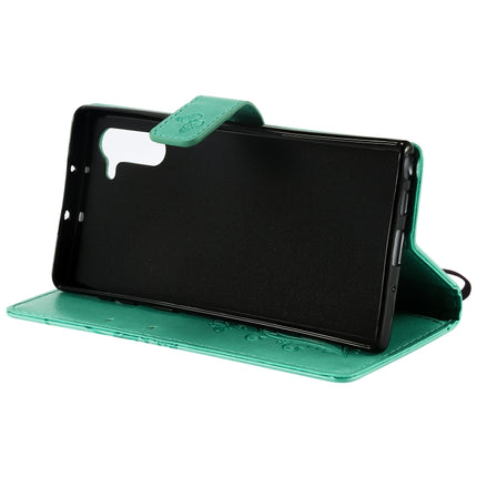 Pressed Printing Butterfly Pattern Horizontal Flip PU Leather Case with Holder & Card Slots & Wallet & Lanyard, For Galaxy Note 10, For Xiaomi Mi 9T & Mi 9T Pro & Redmi K20 & K20 Pro, For Galaxy A10e