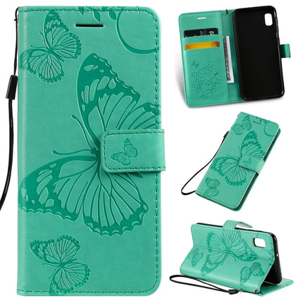 Pressed Printing Butterfly Pattern Horizontal Flip PU Leather Case with Holder & Card Slots & Wallet & Lanyard, For Galaxy Note 10, For Xiaomi Mi 9T & Mi 9T Pro & Redmi K20 & K20 Pro, For Galaxy A10e