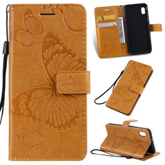 Pressed Printing Butterfly Pattern Horizontal Flip PU Leather Case with Holder & Card Slots & Wallet & Lanyard, For Galaxy Note 10+ / 10 Pro, For Galaxy Note 10, For Xiaomi Mi 9T & Mi 9T Pro & Redmi K20 & K20 Pro, For Galaxy A10e