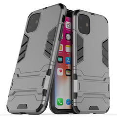 Shockproof PC + TPU Case with Holder for, For OPPO Realme 3, For Huawei Nova 5i Pro, For iPhone 11 Pro, For iPhone 11