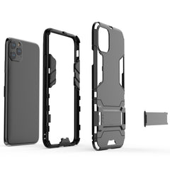 Shockproof PC + TPU Case with Holder for, For iPhone 11 Pro Max