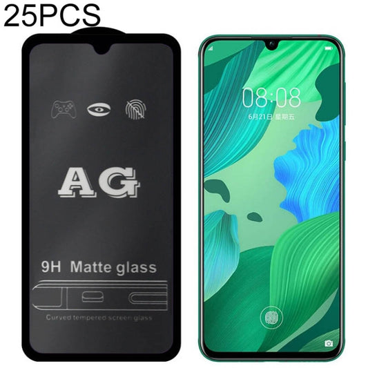 25 PCS AG Matte Frosted Full Cover Tempered Glass, For Huawei P20 Pro, For Huawei Y6 (2019), For Huawei Mate 20 X, For Huawei Honor 8X, For Huawei Mate 10, For Huawei Mate 10 Pro, For Huawei Nova 4, For Huawei Nova 3i, For Huawei Honor 8X Max