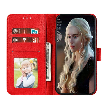 Feather Pattern Litchi Texture Horizontal Flip Leather Case with Wallet & Holder & Card Slots, For Motorola Moto Z4 Play