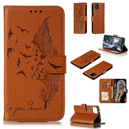 Feather Pattern Litchi Texture Horizontal Flip Leather Case with Wallet & Holder & Card Slots, For Google Pixel 3 XL, For Google Pixel 4XL, For Google Pixel 3, For Google Pixel 3a