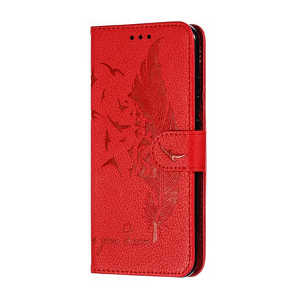 Feather Pattern Litchi Texture Horizontal Flip Leather Case with Wallet & Holder & Card Slots, For Xiaomi Redmi 7, For Xiaomi Redmi 7A, For Xiaomi Redmi K20, For Xiaomi Redmi Note 7