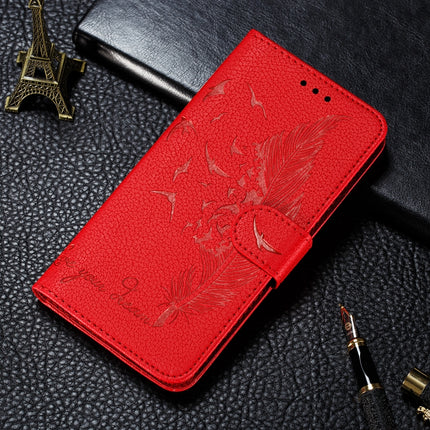 Feather Pattern Litchi Texture Horizontal Flip Leather Case with Wallet & Holder & Card Slots, For Huawei Honor 9X Pro, For Huawei Honor 10i / P Smart+ 2019 / Honor 20i / Honor 10 Lite, For Huawei Honor 20, For Huawei Honor 20 Pro