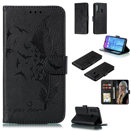 Feather Pattern Litchi Texture Horizontal Flip Leather Case with Wallet & Holder & Card Slots, For Huawei Honor 9X Pro, For Huawei Honor 10i / P Smart+ 2019 / Honor 20i / Honor 10 Lite, For Huawei Honor 20, For Huawei Honor 20 Pro