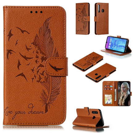 Feather Pattern Litchi Texture Horizontal Flip Leather Case with Wallet & Holder & Card Slots, For Huawei Honor 9X Pro, For Huawei Honor 10i / P Smart+ 2019 / Honor 20i / Honor 10 Lite, For Huawei Honor 20, For Huawei Honor 20 Pro