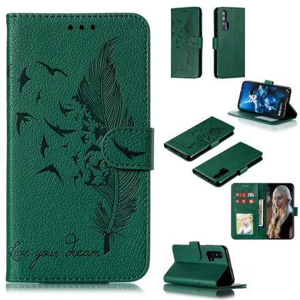 Feather Pattern Litchi Texture Horizontal Flip Leather Case with Wallet & Holder & Card Slots, For Huawei Honor 9X Pro, For Huawei Honor 10i / P Smart+ 2019 / Honor 20i / Honor 10 Lite, For Huawei Honor 20, For Huawei Honor 20 Pro