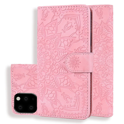 Calf Pattern Double Folding Design Embossed Leather Case with Wallet & Holder & Card Slots, For iPhone SE 2020 & 8 & 7, for iPhone XS / X, for iPhone 11 (6.1 inch), for iPhone 11 Pro (5.8 inch)
