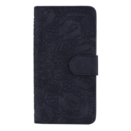Calf Pattern Double Folding Design Embossed Leather Case with Wallet & Holder & Card Slots, for iPhone 11 Pro Max (6.5 inch)