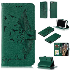 Feather Pattern Litchi Texture Horizontal Flip Leather Case with Wallet & Holder & Card Slots, For iPhone SE 2022 / SE 2020 / 8 / 7, For iPhone 7 Plus / 8 Plus, For iPhone 11 Pro, For iPhone 11