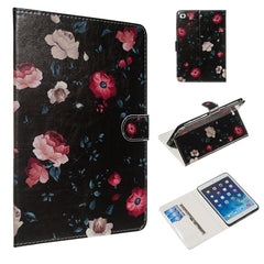 Colored Drawing Pattern Horizontal Flip PU Leather Case with Holder & Card Slots, For iPad mini 5 / 4 / 3 / 2 / 1