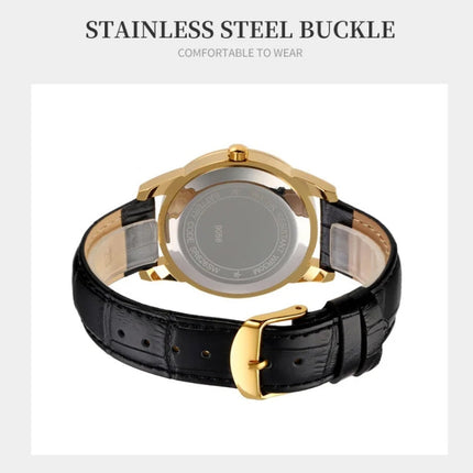 SKMEI 9058 Multifunctional Outdoor Fashion Waterproof Silver Shell Quartz Wrist Watch