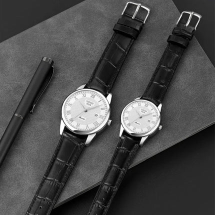 SKMEI 9058 Multifunctional Outdoor Fashion Waterproof Silver Shell Quartz Wrist Watch