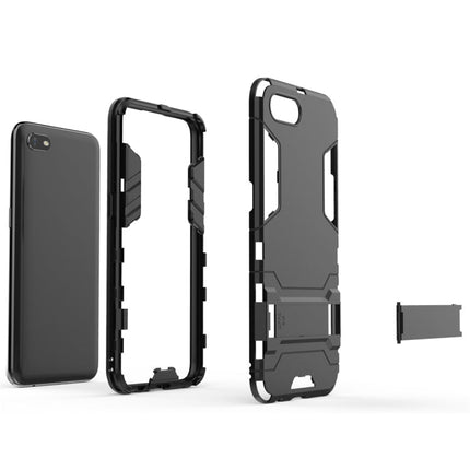 Shockproof PC + TPU Protective Case with Invisible Holder, For OPPO A1k / Realme C2, For OPPO K3, For Huawei Nova 5 / Nova 5 Pro, For Huawei Honor 9X / Honor 9X Pro, For Xiaomi Mi CC9, For Xiaomi Mi CC9e