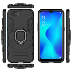 PC + TPU Shockproof Protective Case with Magnetic Ring Holder, For OPPO A1k / Realme C2, For Vivo iQOO Neo, For Huawei Nova 5i Pro