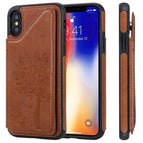For iPhone XS / Brown