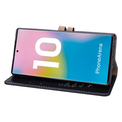 Business Style Oil Wax Texture Horizontal Flip Leather Case with Holder & Card Slots & Wallet, For Galaxy Note 10, For Galaxy Note 10 Pro / Note 10+