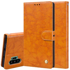 Business Style Oil Wax Texture Horizontal Flip Leather Case with Holder & Card Slots & Wallet, For Galaxy Note 10, For Galaxy Note 10 Pro / Note 10+, For Huawei P20 Lite (2019) / Nova 5i