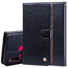 Business Style Oil Wax Texture Horizontal Flip Leather Case with Holder & Card Slots & Wallet, For Galaxy Note 10, For Galaxy Note 10 Pro / Note 10+, For Huawei P20 Lite (2019) / Nova 5i